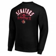Шайба Кофта Ottawa Senators Starter Stick And Logo Fleece - Black