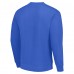 Buffalo Sabres Starter Royal Stick And Puck Logo Fleece Pullover Sweatshirt