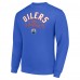 Кофта Edmonton Oilers Starter Royal Stick And Puck Logo Fleece