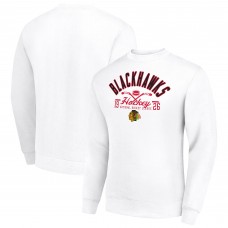 Кофта Chicago Blackhawks Starter Stick And Logo Fleece - White