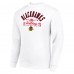 Кофта Chicago Blackhawks Starter Stick And Logo Fleece - White