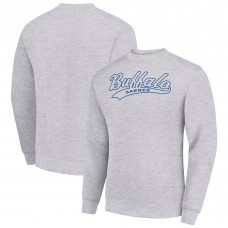 Buffalo Sabres Starter Heather Gray Tailsweep City Pullover Sweatshirt