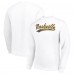 Nashville Predators Starter White Tailsweep City Pullover Sweatshirt