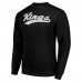 Los Angeles Kings Starter Black Tailsweep City Pullover Sweatshirt