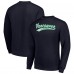 Vancouver Canucks Starter Navy Tailsweep City Pullover Sweatshirt
