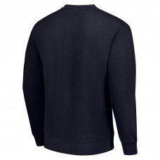 Winnipeg Jets Starter Tailsweep City Pullover Sweatshirt - Navy