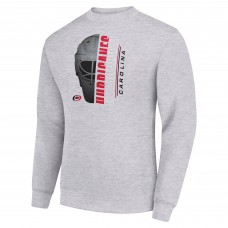 Кофта Carolina Hurricanes Starter Heather Gray Half Helmet Team Logo