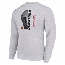 Кофта Ottawa Senators Starter   Half Helmet Team Logo - Heather Gray