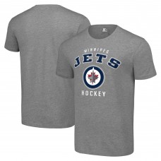 Футболка Winnipeg Jets Starter Logo - Heather Gray