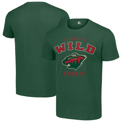 Футболка Minnesota Wild Starter Green Logo