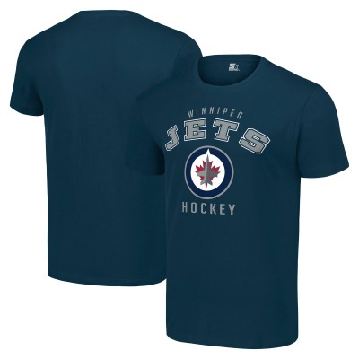 Футболка Winnipeg Jets Starter Navy Logo