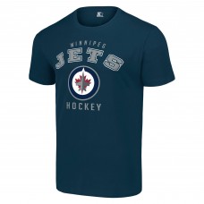 Футболка Winnipeg Jets Starter Navy Logo