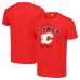 Calgary Flames Starter Red Logo T-Shirt