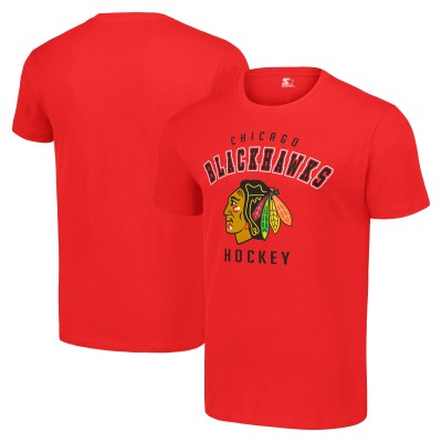 Футболка Chicago Blackhawks Starter Logo - Red