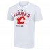Calgary Flames Starter White Logo T-Shirt