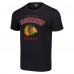 Футболка Chicago Blackhawks Starter Black Logo