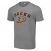 Футболка Anaheim Ducks Starter Heather Gray Logo