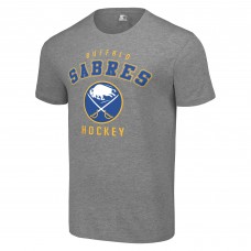 Футболка Buffalo Sabres Starter Heather Gray Logo