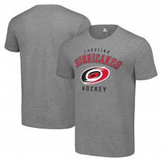 Футболка Carolina Hurricanes Starter Heather Gray Logo