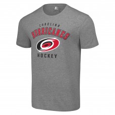 Футболка Carolina Hurricanes Starter Heather Gray Logo