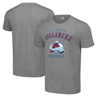 Футболка Colorado Avalanche Starter Heather Gray Logo