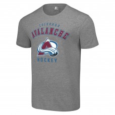 Футболка Colorado Avalanche Starter Heather Gray Logo