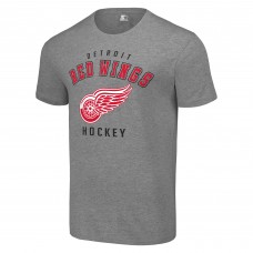 Футболка Detroit Red Wings Starter Logo - Heather Gray Футболка Detroit Red Wings Starter Logo - Heather Gray