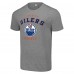 Футболка Edmonton Oilers Starter Heather Gray Logo