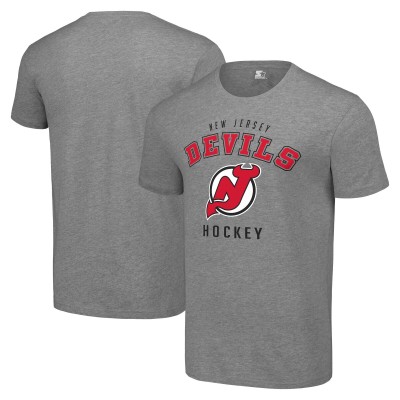 Футболка New Jersey Devils Starter Logo - Heather Gray