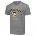 Футболка Pittsburgh Penguins Starter Heather Gray Logo