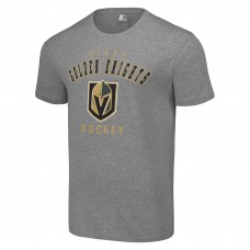 Vegas Golden Knights Starter Heather Gray Logo T-Shirt