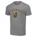 Vegas Golden Knights Starter Heather Gray Logo T-Shirt