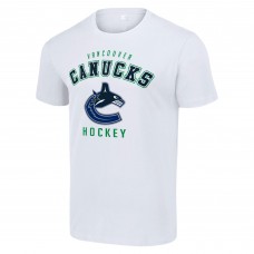 Vancouver Canucks Starter White Logo T-Shirt
