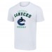 Vancouver Canucks Starter White Logo T-Shirt