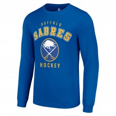 Футболка с длинным рукавом Buffalo Sabres Starter Royal Logo