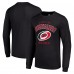 Carolina Hurricanes Starter Black Logo Long Sleeve T-Shirt
