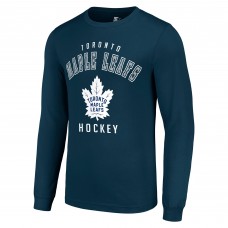 Футболка с длинным рукавом Toronto Maple Leafs Starter Logo - Navy