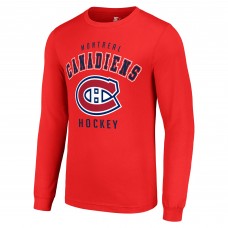 Футболка с длинным рукавом Montreal Canadiens Starter Red Logo