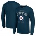 Футболка с длинным рукавом Winnipeg Jets Starter Logo - Navy