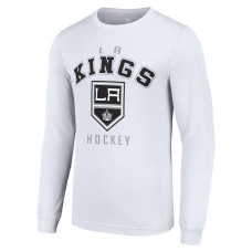 Los Angeles Kings Starter White Logo Long Sleeve T-Shirt