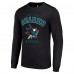 Футболка San Jose Sharks Starter Logo Long Sleeve - Black