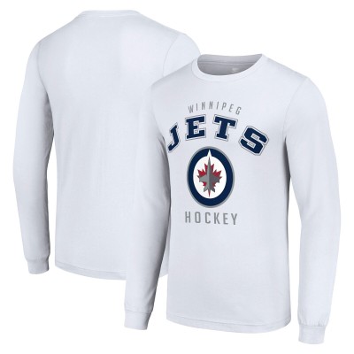 Футболка с длинным рукавом Winnipeg Jets Starter Logo - White