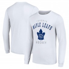 Футболка с длинным рукавом Toronto Maple Leafs Starter Logo - White