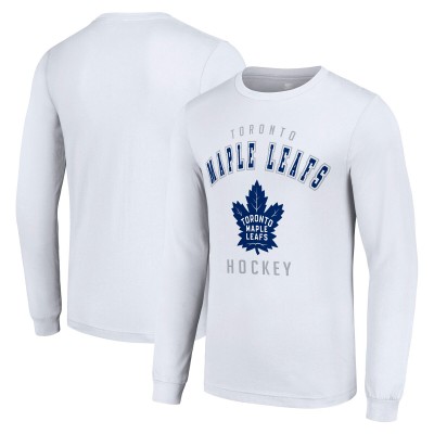 Футболка с длинным рукавом Toronto Maple Leafs Starter Logo - White
