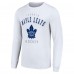 Футболка с длинным рукавом Toronto Maple Leafs Starter Logo - White