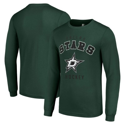 Футболка с длинным рукавом Dallas Stars Starter Logo - Military Green
