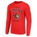 Футболка с длинным рукавом Ottawa Senators Starter Logo - Red