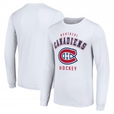 Футболка с длинным рукавом Montreal Canadiens Starter White Logo