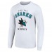 Футболка San Jose Sharks Starter Logo Long Sleeve - White