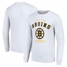 Футболка с длинным рукавом Boston Bruins Starter White Logo